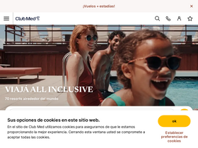 'clubmed.com.ar' screenshot