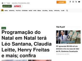 'tribunadonorte.com.br' screenshot