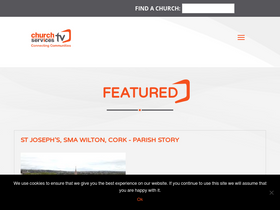 'churchservices.tv' screenshot
