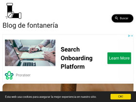 'fontanerialucero.es' screenshot
