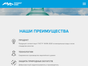 'holdingaqua.ru' screenshot