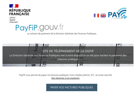 'payfip.gouv.fr' screenshot