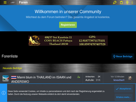 'pattayaforum.net' screenshot