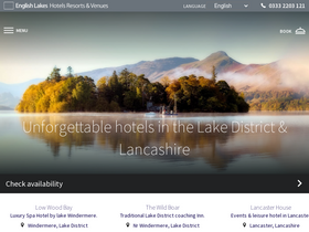 'englishlakes.co.uk' screenshot