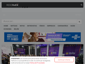 'redepara.com.br' screenshot