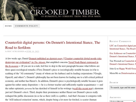 'crookedtimber.org' screenshot