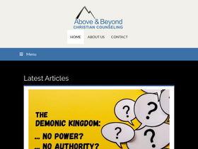 'aandbcounseling.com' screenshot