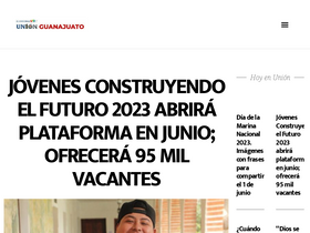 'unionguanajuato.mx' screenshot