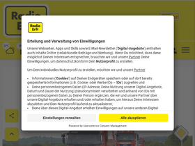 'radioerft.de' screenshot