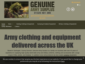 genuinearmysurplus.co.uk