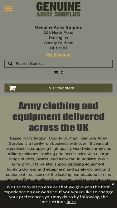 genuinearmysurplus.co.uk