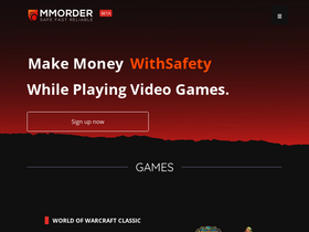 'mmorder.com' screenshot