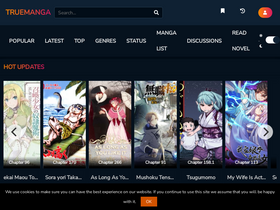 'truemanga.com' screenshot