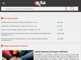 'ilacabak.com' screenshot