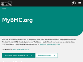 'mybmc.org' screenshot