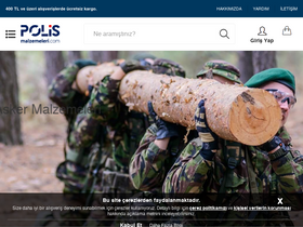 'polismalzemeleri.com' screenshot