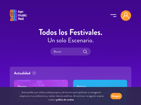 'fanmusicfest.com' screenshot