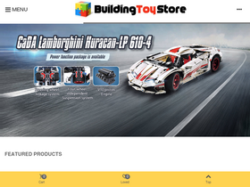 'buildingtoystore.com' screenshot
