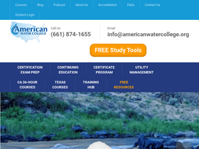 americanwatercollege.org
