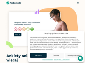 'webankieta.pl' screenshot