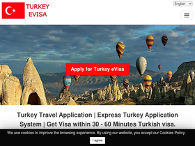 'turkey-e-visa.com' screenshot