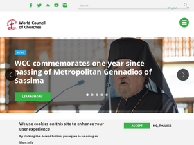 'oikoumene.org' screenshot