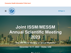 'issm.info' screenshot