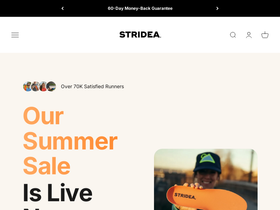 gostridea.com homepage screenshot