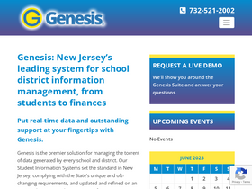 'genesisedu.com' screenshot