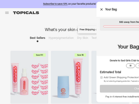 'mytopicals.com' screenshot