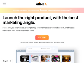 'minea.com' screenshot
