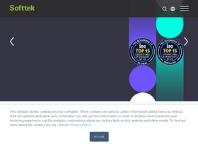 'softtek.com' screenshot