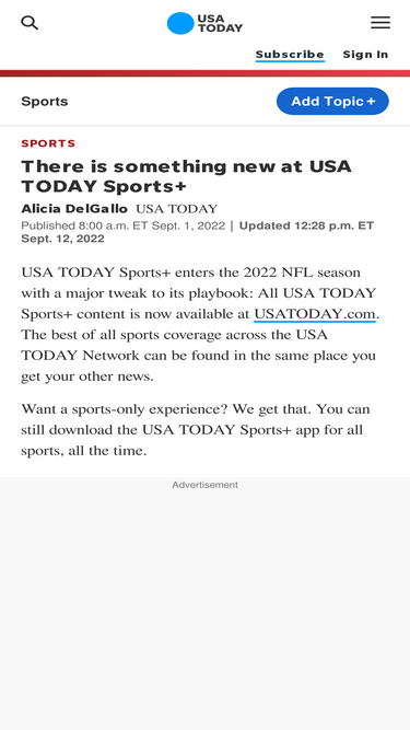 usatodaysportsplus.com