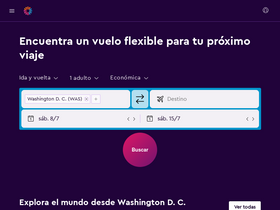'momondo.mx' screenshot