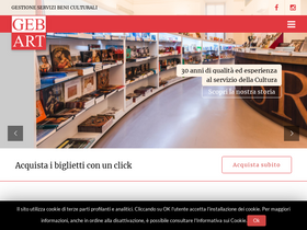 'gebart.it' screenshot