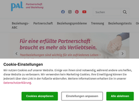 'partnerschaft-beziehung.de' screenshot