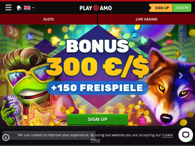 'playamo.com' screenshot
