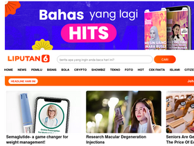 'liputan6.com' screenshot