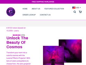 lavensi.co homepage screenshot