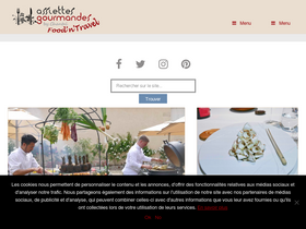 'assiettesgourmandes.fr' screenshot
