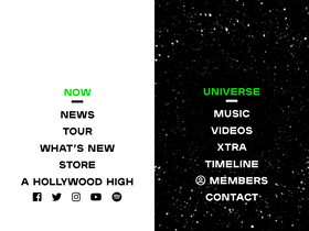 'duranduran.com' screenshot