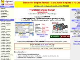 'etranslator.ro' screenshot