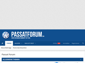 'passatforum.com' screenshot