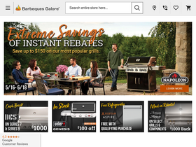'bbqgalore.com' screenshot