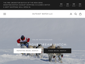 outcastwatch.com homepage screenshot