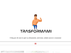 'trasformami.com' screenshot