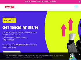 'gomo.sg' screenshot