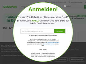 'groupon.de' screenshot