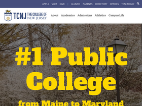 'tcnj.edu' screenshot