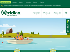 'veridiancu.org' screenshot